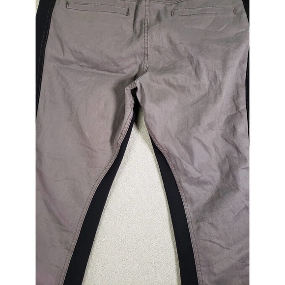 Lole Jeans Womens 14 Gray Stretch UPF 50+ Pockets Mid-Rise Regular Fit Skinny - Picture 11 of 11